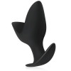 Анальная пробка-расширитель BUTTR Hook Anchor силиконовая, черная, 11 х 9.8 см фото №4 — секс игрушки: Украина, NO TABOO