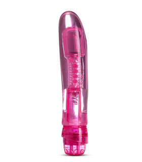 Вибратор Blush полупрозрачный, розовый, 15.8 х 3 см - No Taboo