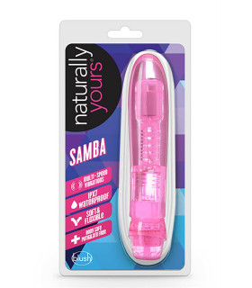 Вибратор Blush полупрозрачный, розовый, 15.8 х 3 см - No Taboo