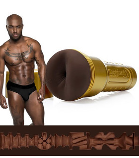 Мастурбатор в колбе, из киберкожи, с имитацией анала, Fleshjack boys MILAN CHRISTOPHER KING - No Taboo