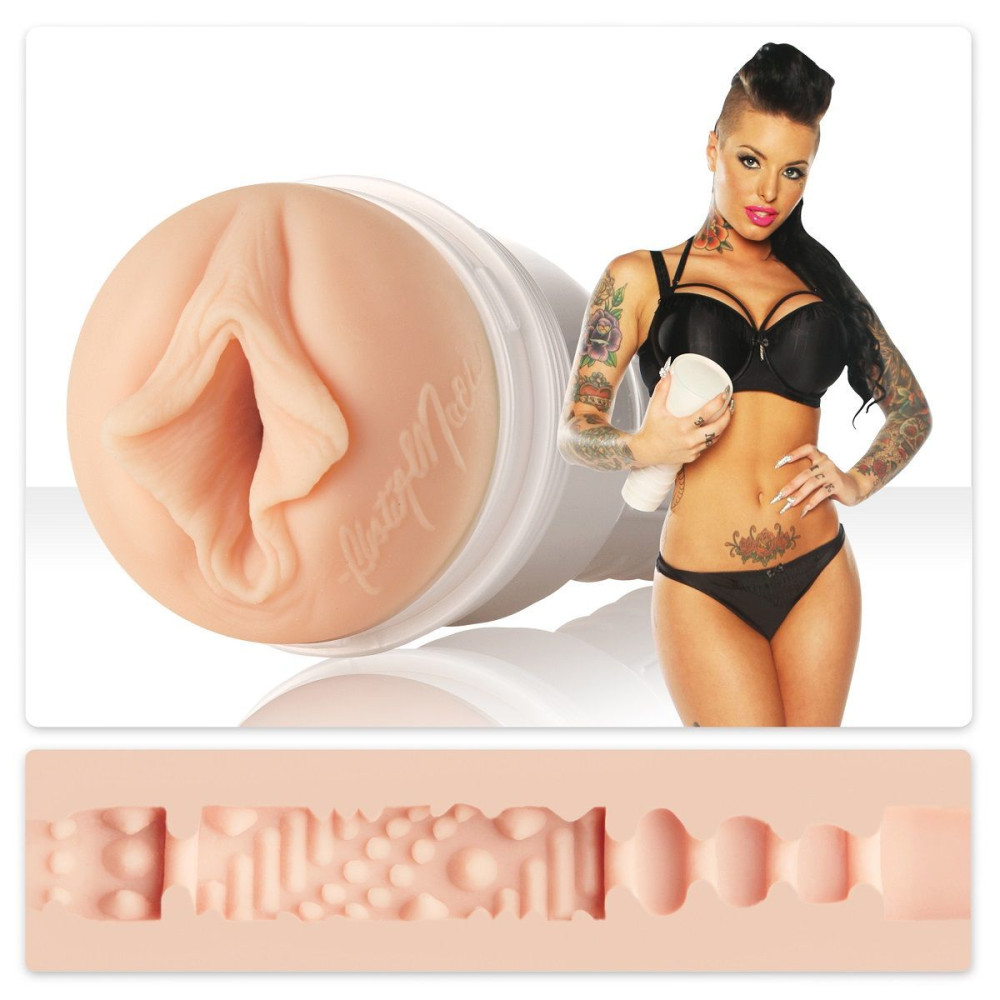 Вагина-мастурбатор в колбе, из киберкожи, Fleshlight Girls Christy Mack Attack фото №0 — секс игрушки: Украина, NO TABOO