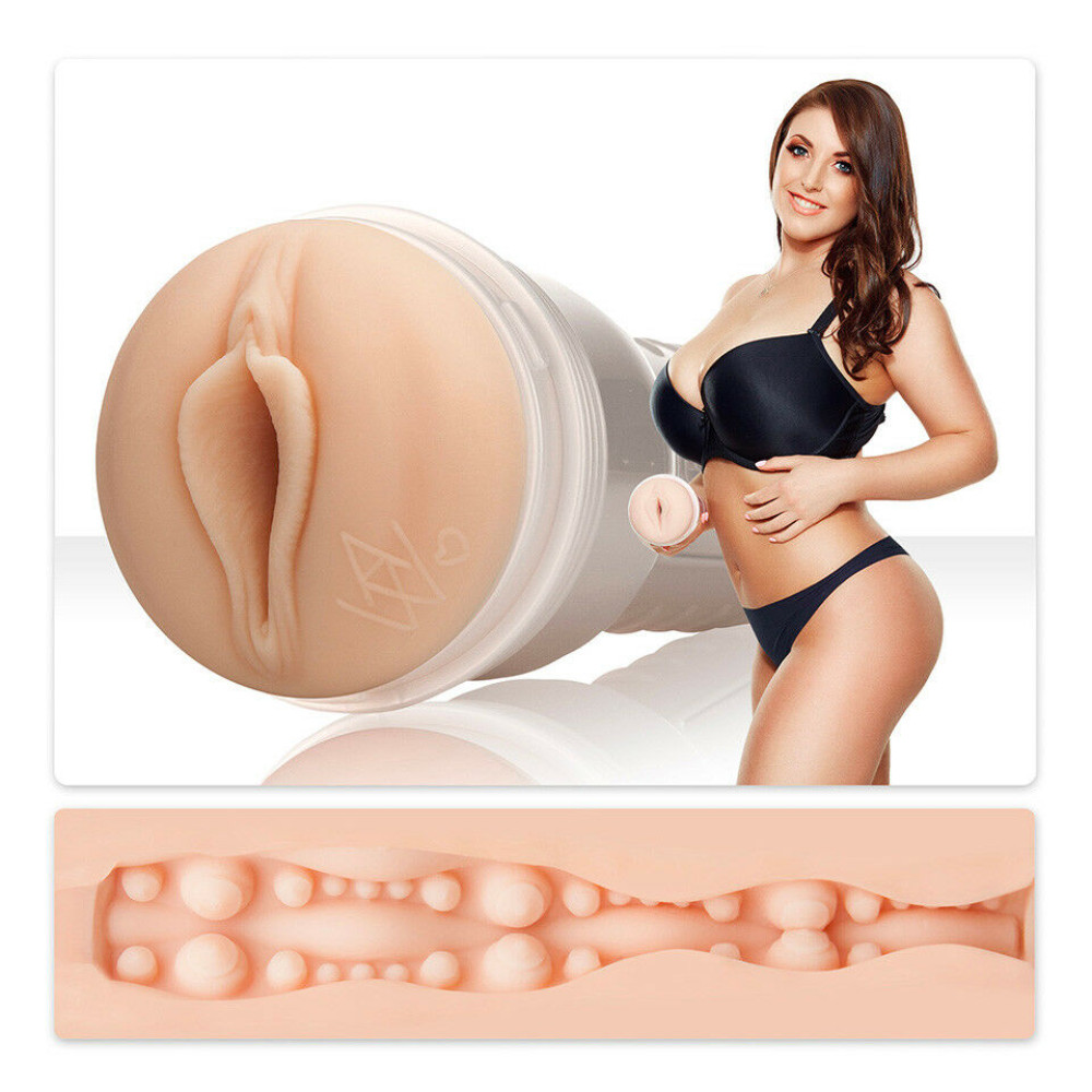 Мастурбатор-вагина реалистичный, из киберкожи, Fleshlight Angela White фото №0 — секс игрушки: Украина, NO TABOO