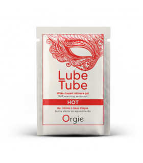 Пробник Лубрикант Orgie Lube Tube с разогревающим эффектом, 2 мл - No Taboo