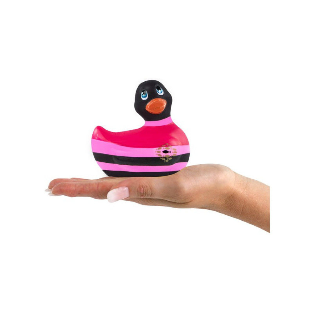 Уточка вибратор I Rub My Duckie полосатая, розовая фото №3 — секс игрушки: Украина, NO TABOO