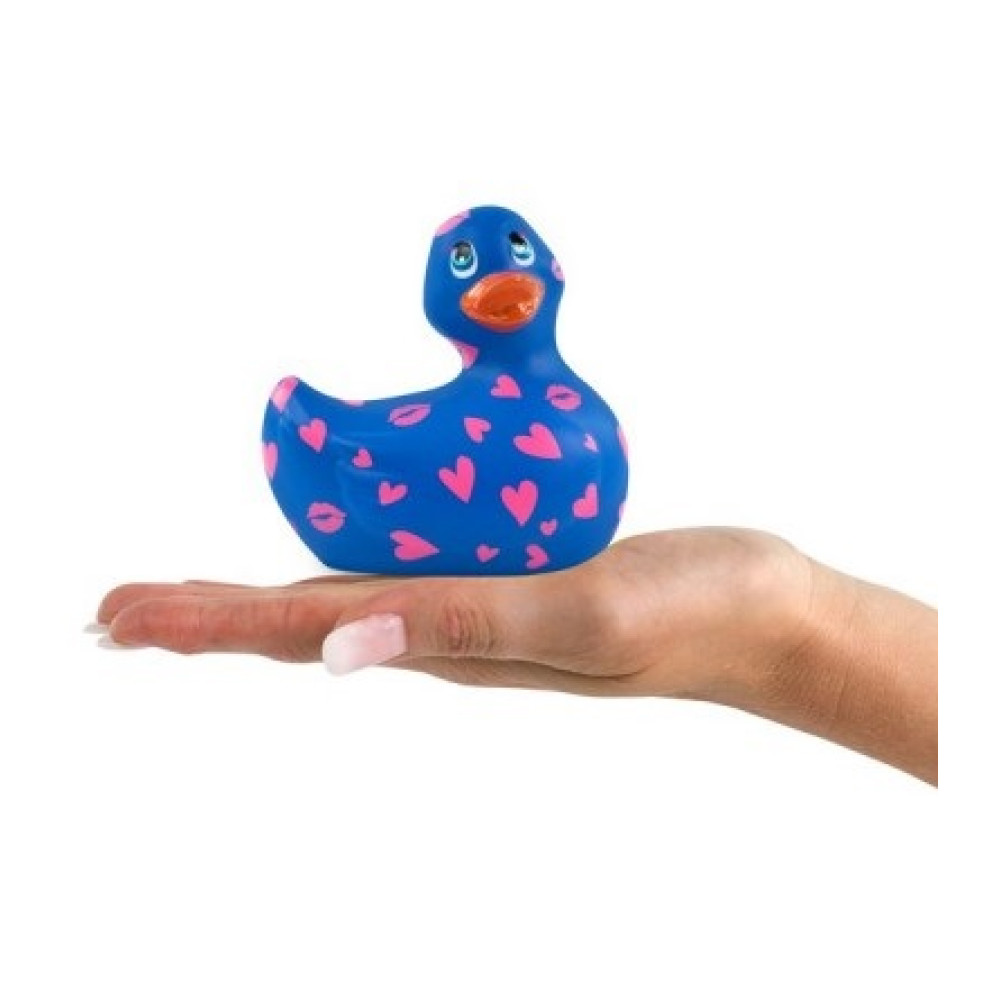 Уточка вибратор I Rub My Duckie фиолетовая с розовым узором фото №3 — секс игрушки: Украина, NO TABOO