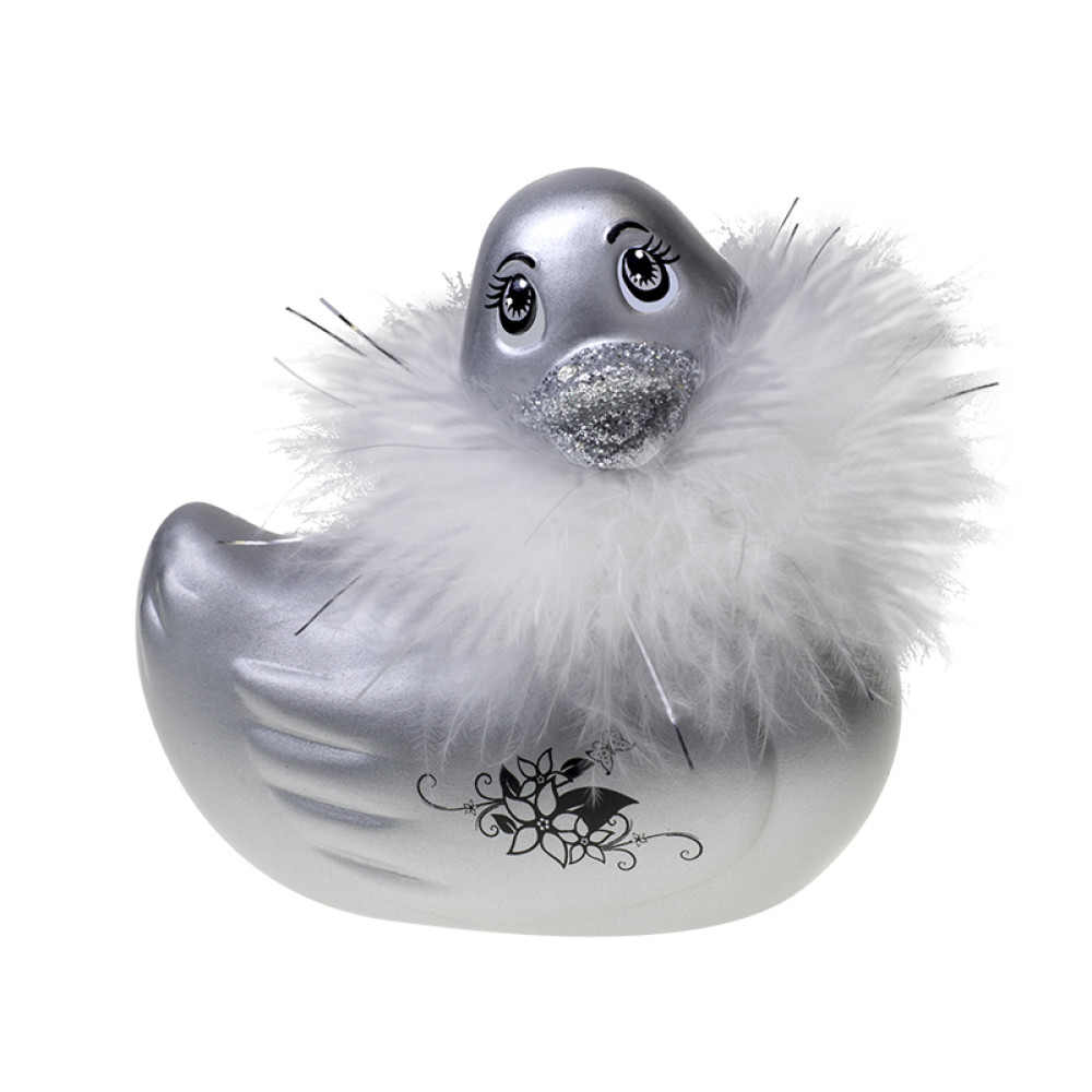 Вибратор уточка I Rub My Duckie, серебро фото №0 — секс игрушки: Украина, NO TABOO