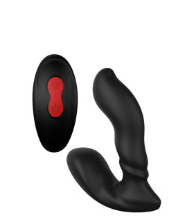 Массажер простаты Dreem Toys многоскоростной, черный, 12 х 3.2 см - No Taboo