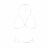 Украшение на грудь из цепочки Bijoux Indiscrets Magnifique Bra Chain, серебристое, фото №3 — секс шоп Украина, NO TABOO