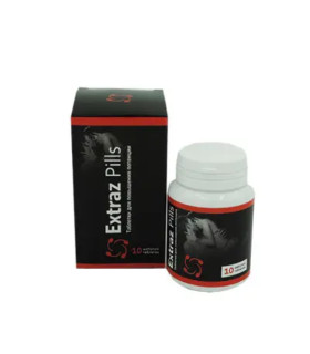 Пігулки для підвищення потенції Extraz Pills, 10 шт - No Taboo