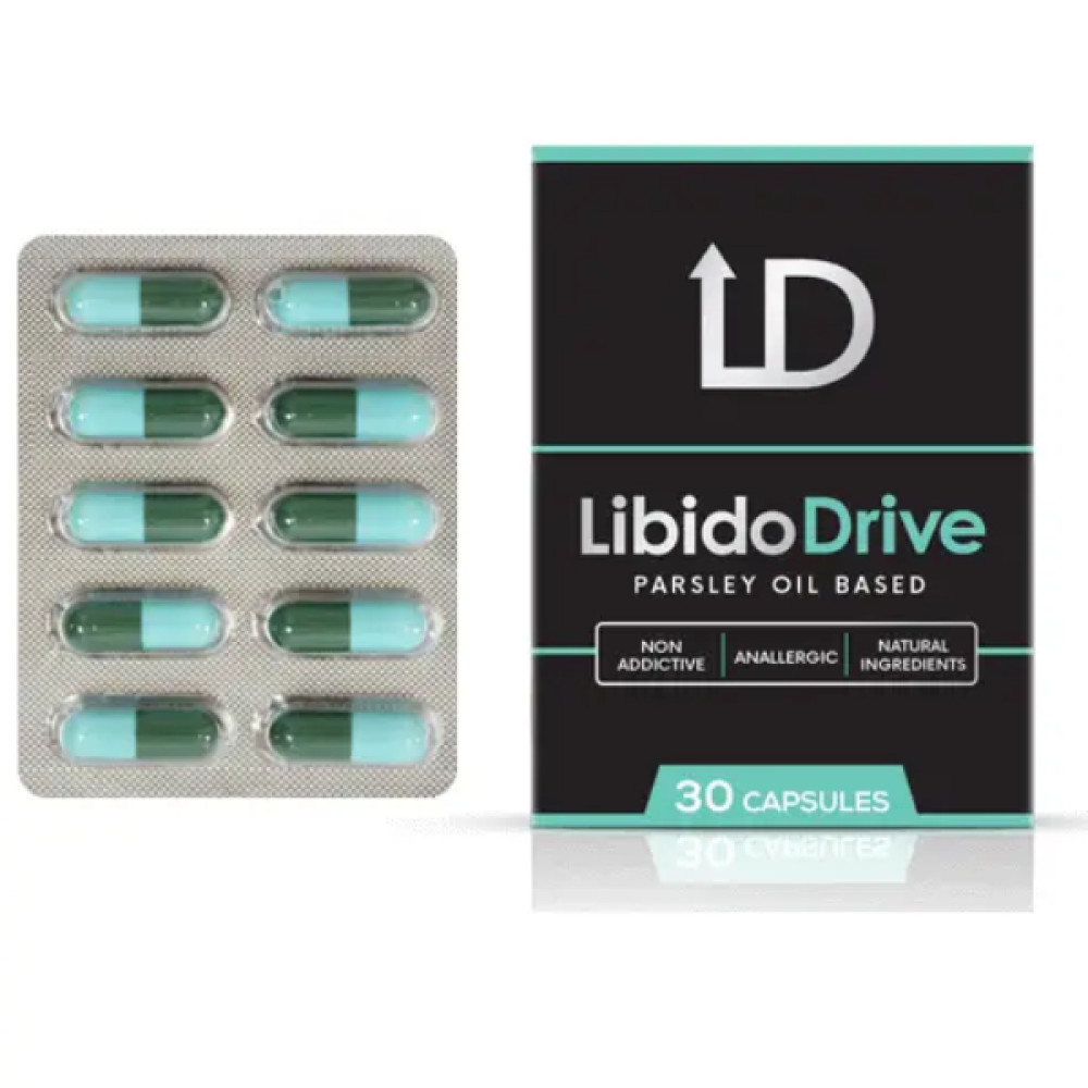 Пігулки для підвищення потенції LibidoDrive, 30 шт (45327)