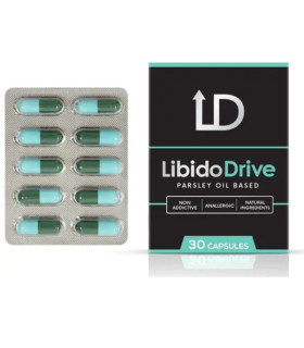 Пігулки для підвищення потенції LibidoDrive, 30 шт - No Taboo