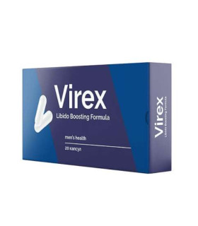 Капсули для підвищення потенції Virex, 20 шт - No Taboo