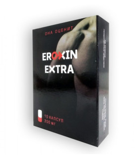 Капсули для підвищення потенції Eroxin Extra, 10 шт - No Taboo