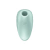 Вакуумный стимулятор Satisfyer Pearl Diver для клитора, мятный, 5 х 6.6 см фото №3 — секс игрушки: Украина, NO TABOO