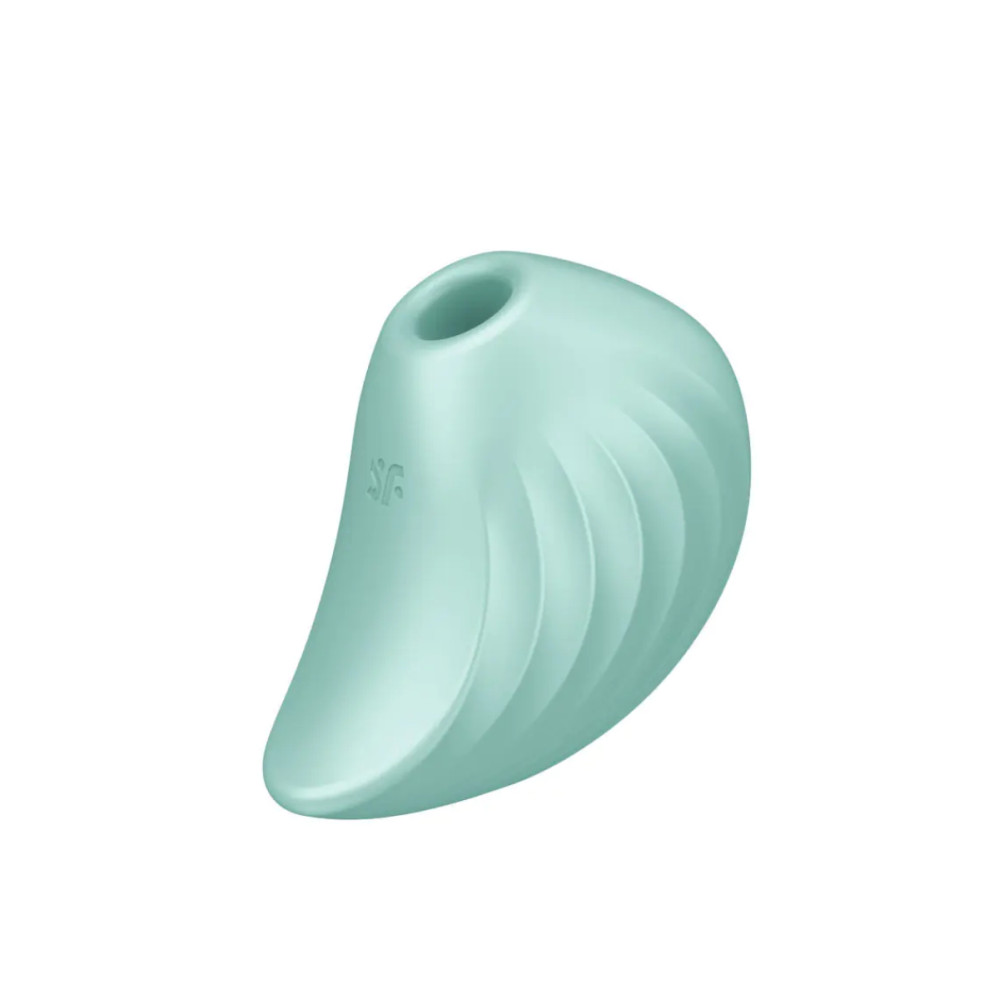 Вакуумный стимулятор Satisfyer Pearl Diver для клитора, мятный, 5 х 6.6 см фото №0 — секс игрушки: Украина, NO TABOO