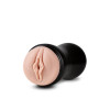 Мастурбатор-вагина Blush M for Men самосмазывающийся, в колбе, бежевый, 18.4 х 8.2 см фото №1 — секс игрушки: Украина, NO TABOO