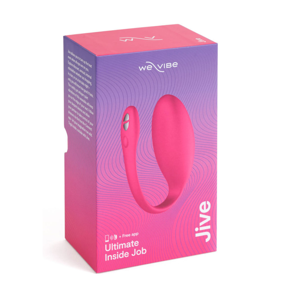 Виброяйцо We-Vibe Jive с управлением с телефона, розовое фото №2 — секс игрушки: Украина, NO TABOO