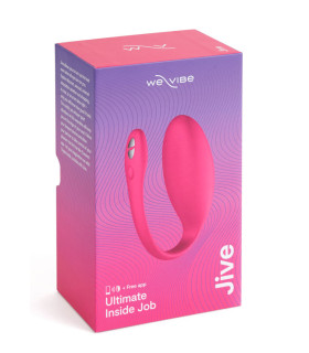 Віброяйце We-Vibe Jive з керуванням з телефону, рожеве - No Taboo
