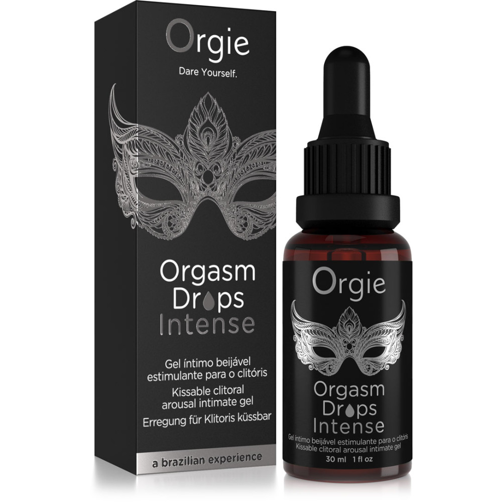Капельки для разогрева для клитора Orgie Intense, 30 мл, фото №0 — секс шоп Украина, NO TABOO