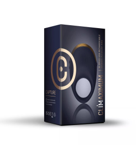 Вибро-эрекционное кольцо Climaximum синее, 7.5 х 2.5 см - No Taboo