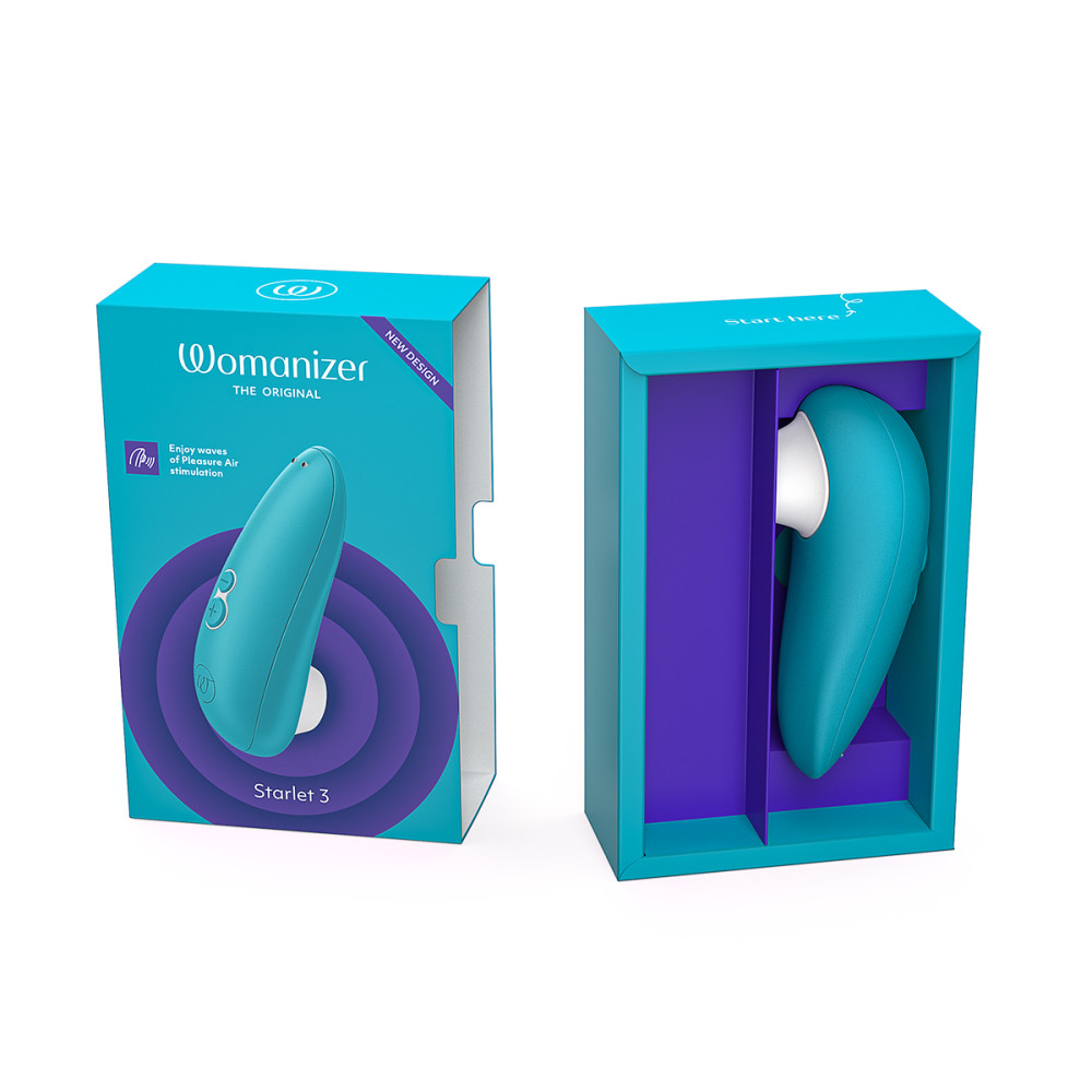 Бесконтактный стимулятор клитора Starlet 3 Turquoise Womanizer фото №9 — секс игрушки: Украина, NO TABOO