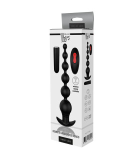 Анальная елка с вибрацией Dream Toys черная, 20.7 см х 4 см - No Taboo