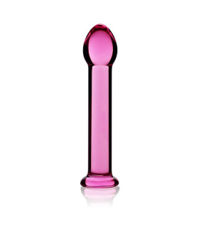 Фаллоимитатор Lovetoy стеклянный, розовый, 18 х 3 см - No Taboo