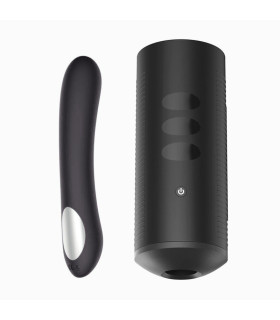 Набір для пари мастурбатор та вібратор Kiiroo Titan & Pearl2 Couple Set - No Taboo