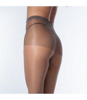 Сексуальные колготы Tearable Tights 5D UPKO серые, One Size - No Taboo
