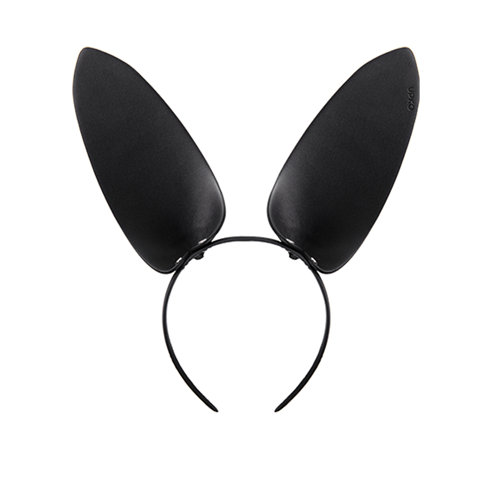 Сексуальный костюм зайки UPKO Bunny Girl Bodysuit с открытой грудью, черный, М, фото №10 — секс шоп Украина, NO TABOO