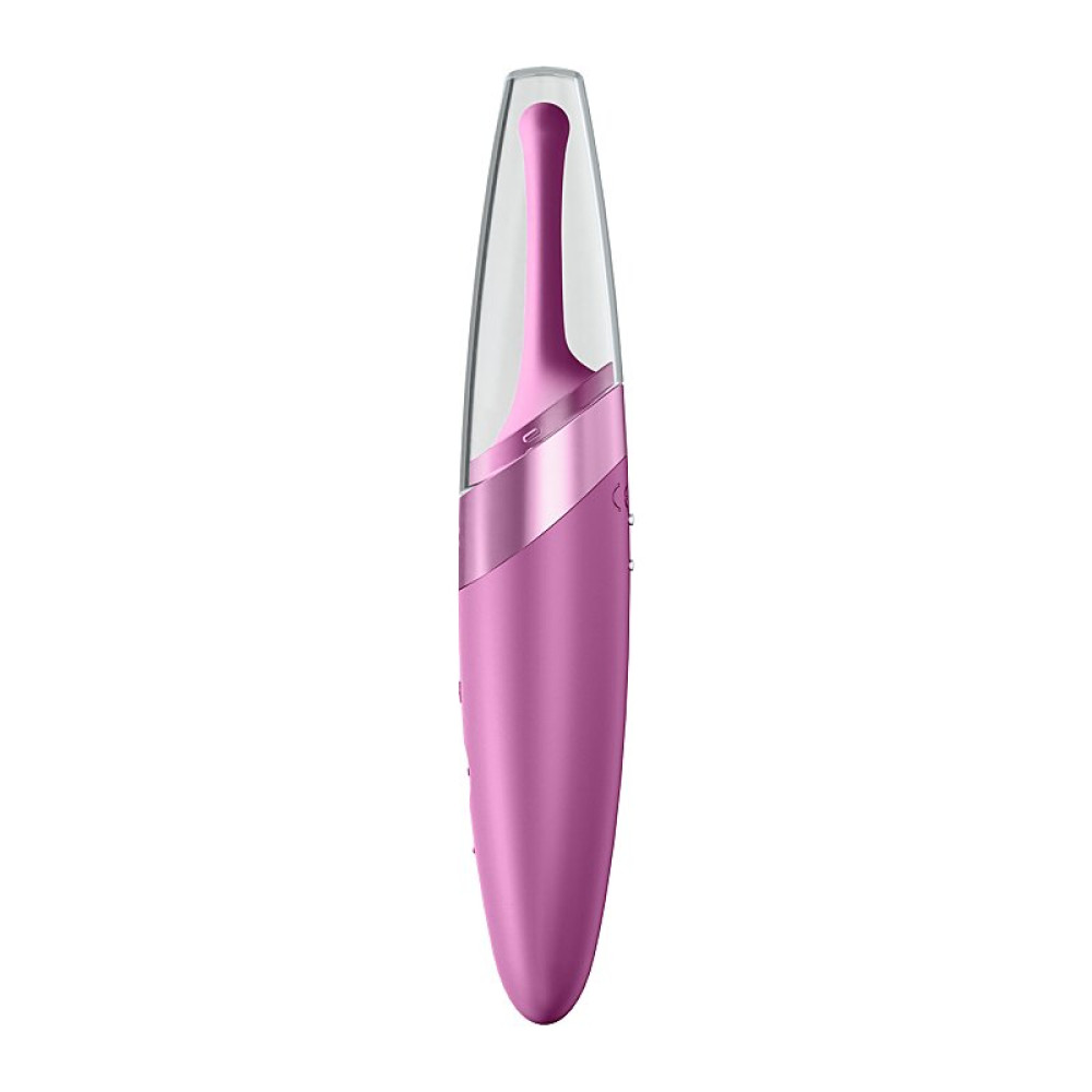 Вибратор для клитора Satisfyer Twirling Delight точечная стимуляция, фиолетовый, 16.8 х 3 см фото №4 — секс игрушки: Украина, NO TABOO