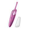 Вибратор для клитора Satisfyer Twirling Delight точечная стимуляция, фиолетовый, 16.8 х 3 см фото №1 — секс игрушки: Украина, NO TABOO