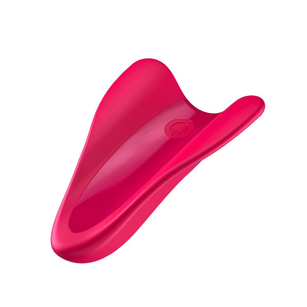 Вибратор на палец Satisfyer High Fly с крыльями, розовый, 6.8 х 5 см фото №0 — секс игрушки: Украина, NO TABOO