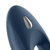 Эрекционное виброкольцо Satisfyer Mighty One с приложением, синее, 9 х 4.9 см фото №3 — секс игрушки: Украина, NO TABOO