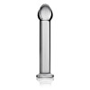 Фаллоимитатор Lovetoy стеклянный, прозрачный, 18 х 3 см фото №1 — секс игрушки: Украина, NO TABOO
