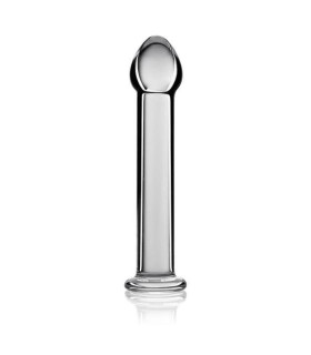 Фаллоимитатор Lovetoy стеклянный, прозрачный, 18 х 3 см - No Taboo