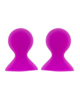 Вакуумные помпы для сосков Dream Toys розовые, 7 х 5.3 см - No Taboo