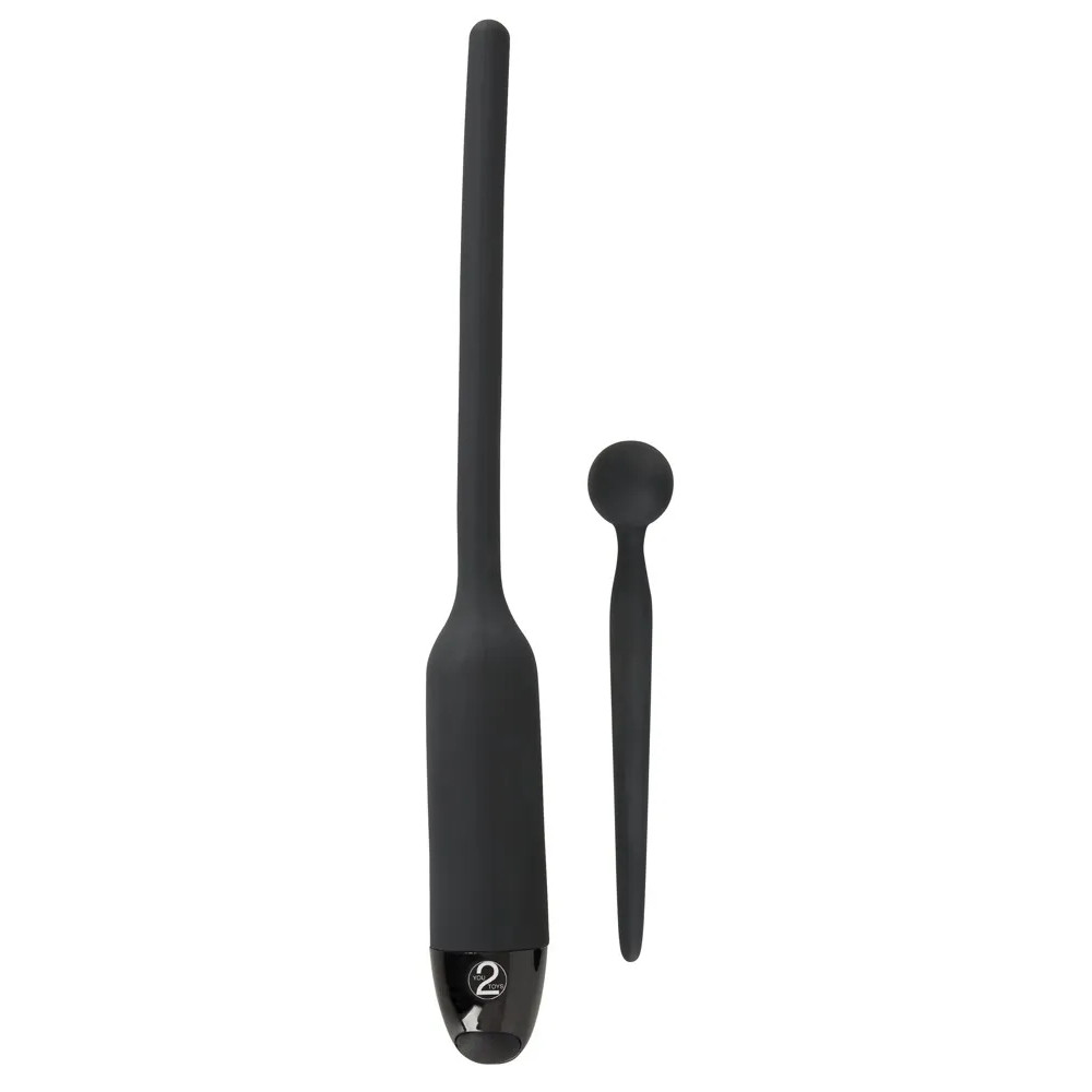 Набор уретральных катетеров You2Toys с вибрацией и без, черные, 19.1 х 0.8 см, фото №0 — секс шоп Украина, NO TABOO