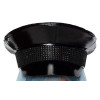 Военная шляпа со стразами One Size Rhinestone Trimmed Military Hat от Leg Avenue, черная, фото №2 — секс шоп Украина, NO TABOO