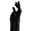 Перчатки сексуальные Stretch Velvet Opera Length Gloves от Leg Avenue, черные, фото №2 — секс шоп Украина, NO TABOO