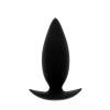 Анальная пробка Dream Toys черная, 9.5 см х 3.5 см фото №1 — секс игрушки: Украина, NO TABOO
