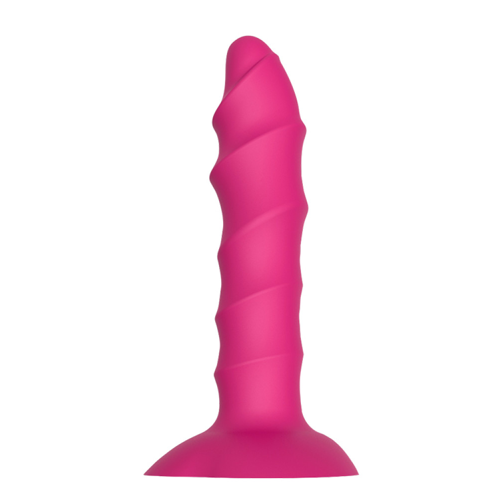 Анальная пробка рельефная Dream Toys на присоске, розовая, 17 х 3.2 см фото №0 — секс игрушки: Украина, NO TABOO