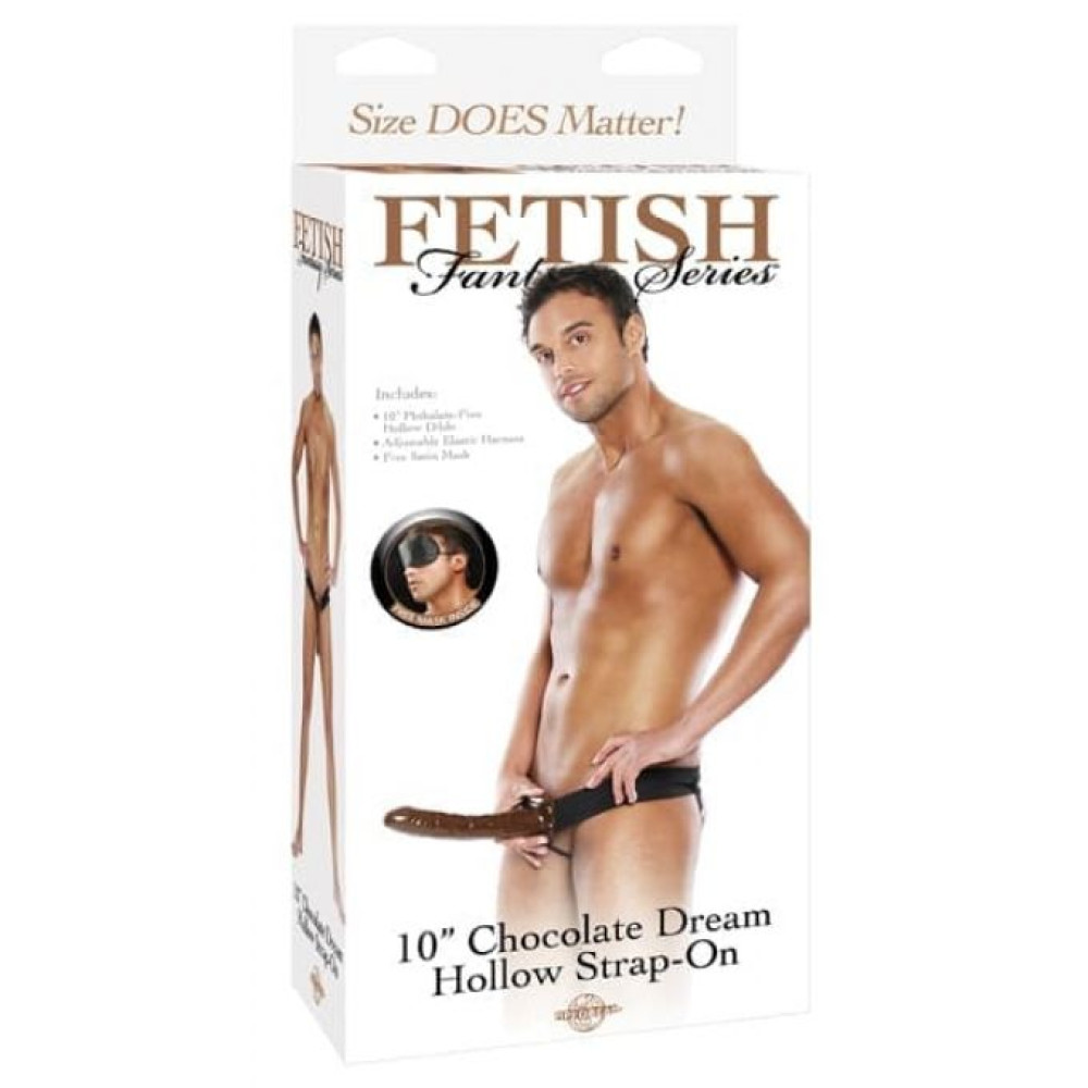 Фаллопротез реалистичный Pipedream Fetish Fantasy на трусиках, коричневый, 25 х 4.3 см фото №0 — секс игрушки: Украина, NO TABOO
