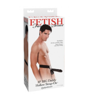 Фаллопротез реалистичный Pipedream Fetish Fantasy на трусиках, черный, 25 х 5 см - No Taboo