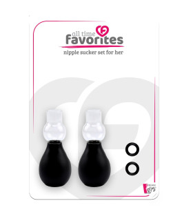 Вакуумные помпы для сосков Dream Toys женские, 6.5 х 1.2 см - No Taboo
