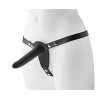 Страпон на ремнях Dreamtoys Fantasstic регулируемый, черный, 14 х 3 см фото №1 — секс игрушки: Украина, NO TABOO