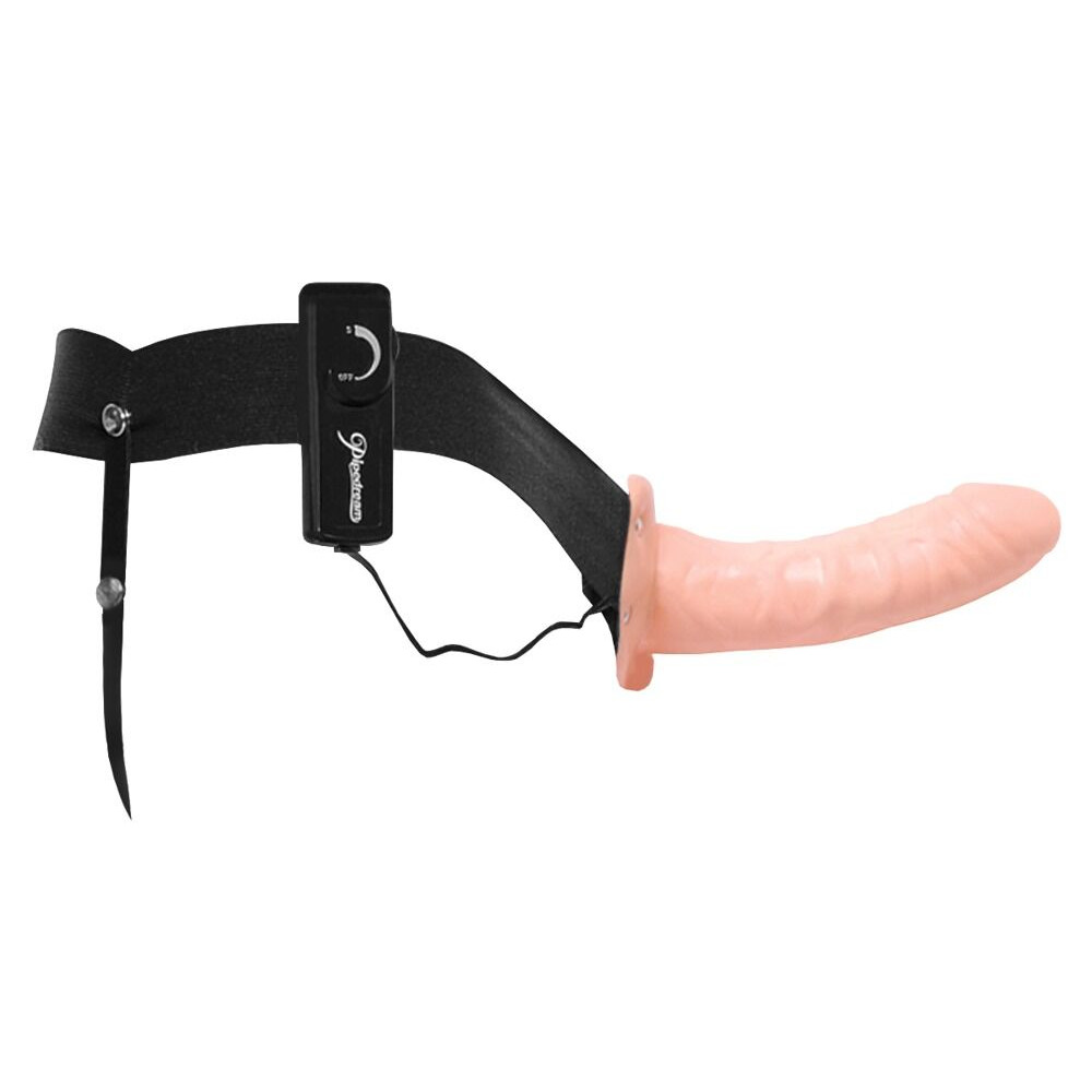 Фаллопротез с вибрацией Pipedream Fetish Fantasy на трусиках, бежевый, 24 х 4.5 см фото №2 — секс игрушки: Украина, NO TABOO