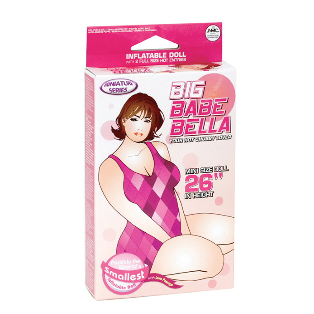 Секс-кукла NMC Big Babe Bella с двумя отверстиями, бежевая, 66 см фото №0 — секс игрушки: Украина, NO TABOO