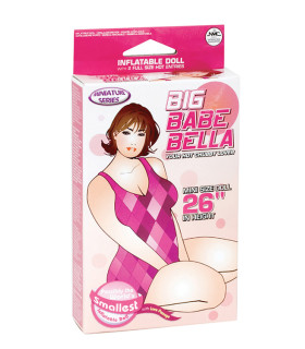Секс-кукла NMC Big Babe Bella с двумя отверстиями, бежевая, 66 см - No Taboo