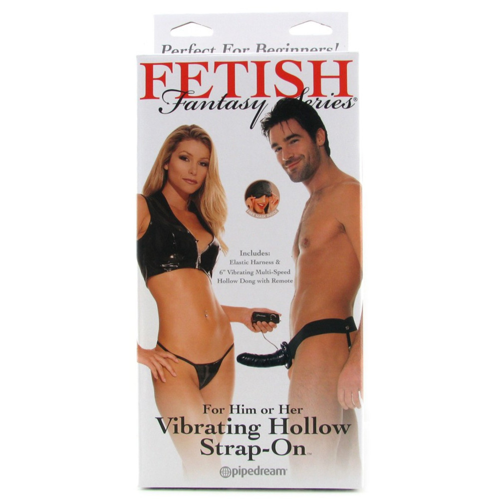 Фаллопротез с вибрацией Pipedream Fetish Fantasy на трусиках, черный, 24 х 4.5 см фото №0 — секс игрушки: Украина, NO TABOO